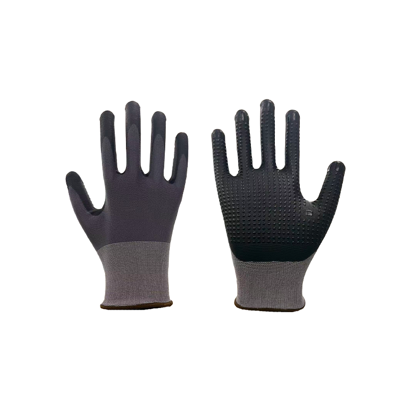 Nylon and Spandex Beaded Gloves